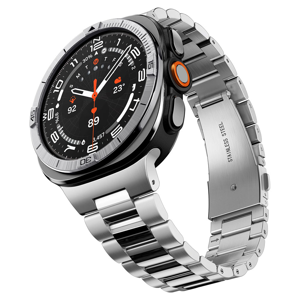 Zaštitni okvir Spigen Tune Pilot za Samsung Galaxy Watch Ultra2, Srebrni ACS11616