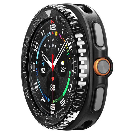 Okvir zaštite Spigen Tune Pro Diver za Samsung Galaxy Watch8 Classic, Crni