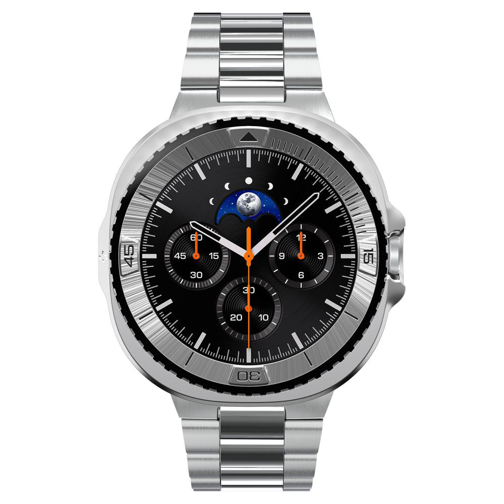 Okvir zaštite Spigen Tune Pro Pilot za Samsung Galaxy Watch8 Classic, Srebrni