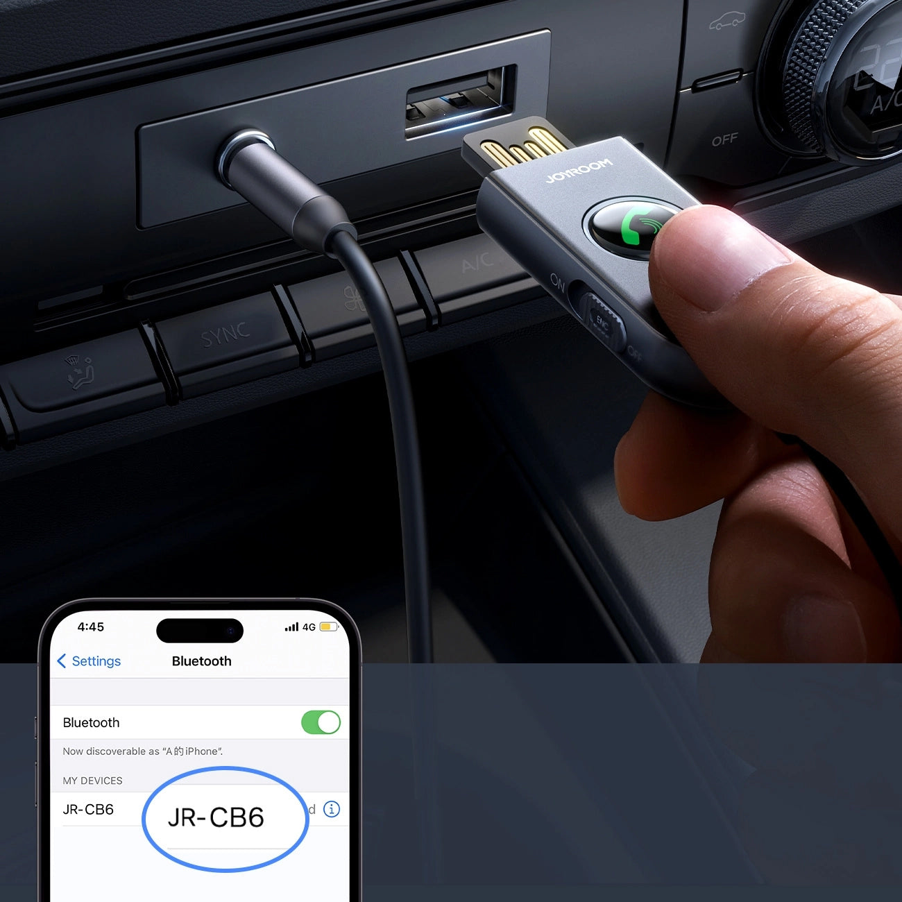 Bluetooth prijemnik Joyroom JR-CB6