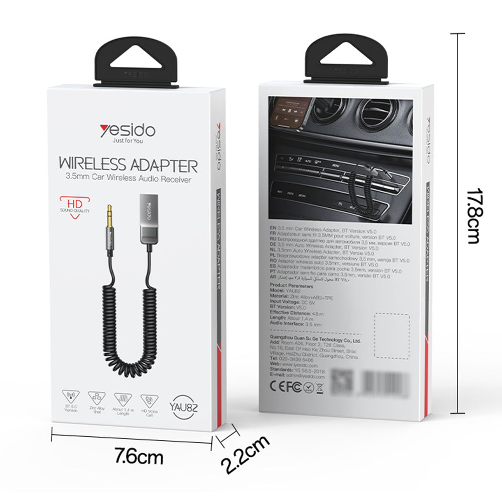 Bluetooth prijemnik Yesido YAU82