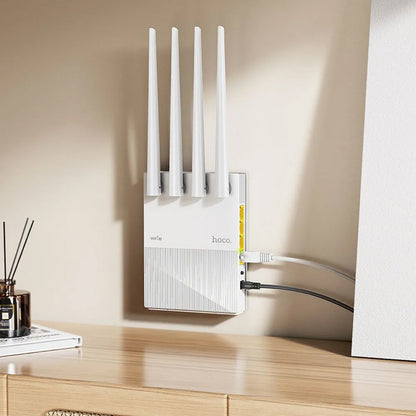 Router Wireless HOCO HI31, Dual Band, Wi-Fi 5, Bijeli