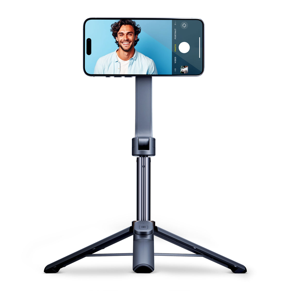 Selfie Stick Bluetooth 3MK Hardy MagSelfie, Univerzalan, Crni