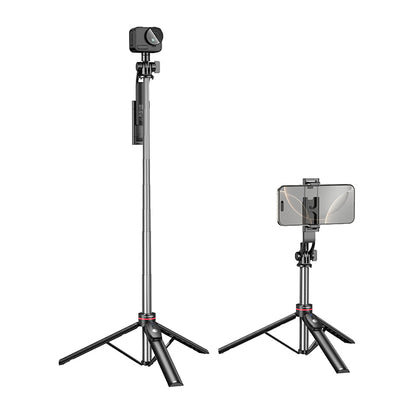 Selfie Stick Bluetooth Borofone BY15 Throne, 4.5inch - 7inch, Crna