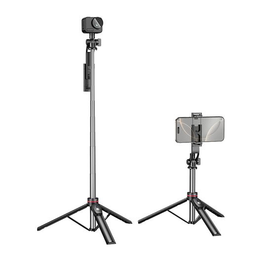 Selfie Stick Bluetooth Borofone BY15 Throne, 4.5inch - 7inch, Crna
