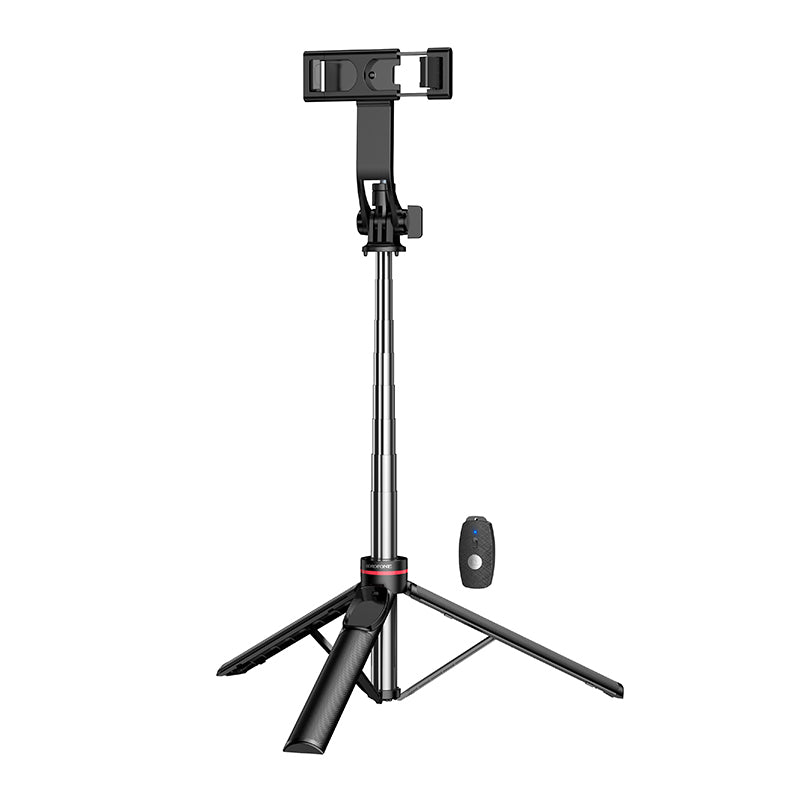 Selfie Stick Bluetooth Borofone BY15 Throne, 4.5inch - 7inch, Crna