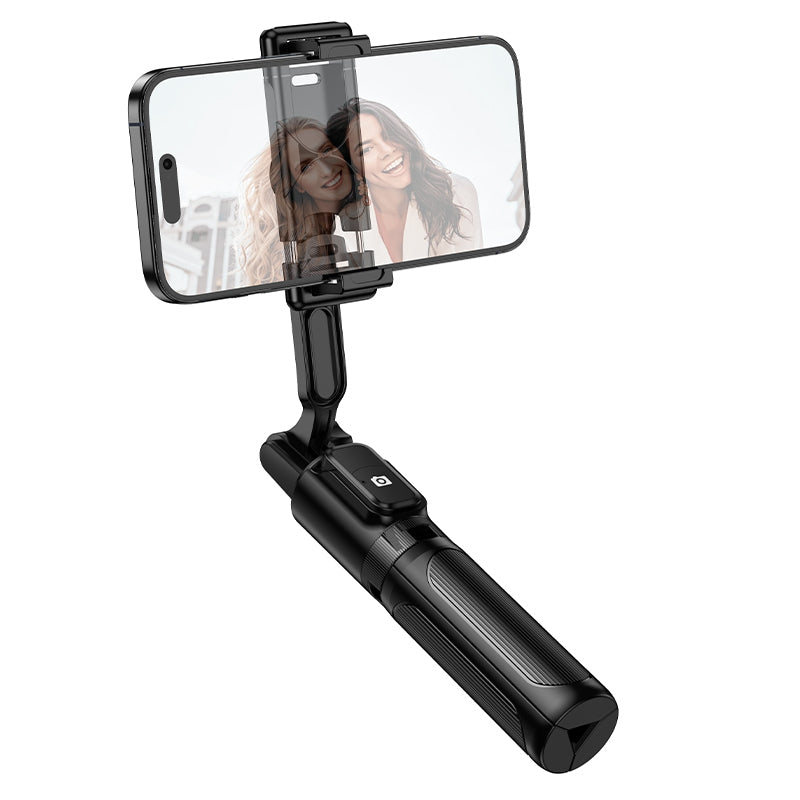 Selfie Stick Bluetooth Borofone BY14 Graceful, 4.5inch - 7inch, Crna