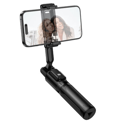 Selfie Stick Bluetooth Borofone BY14 Graceful, 4.5inch - 7inch, Crna