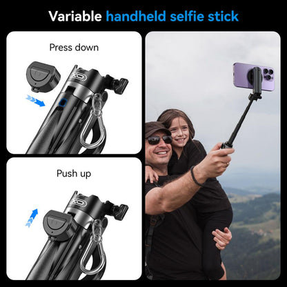 Selfie Stick Bluetooth XO Design SS22, Univerzalan, Crni