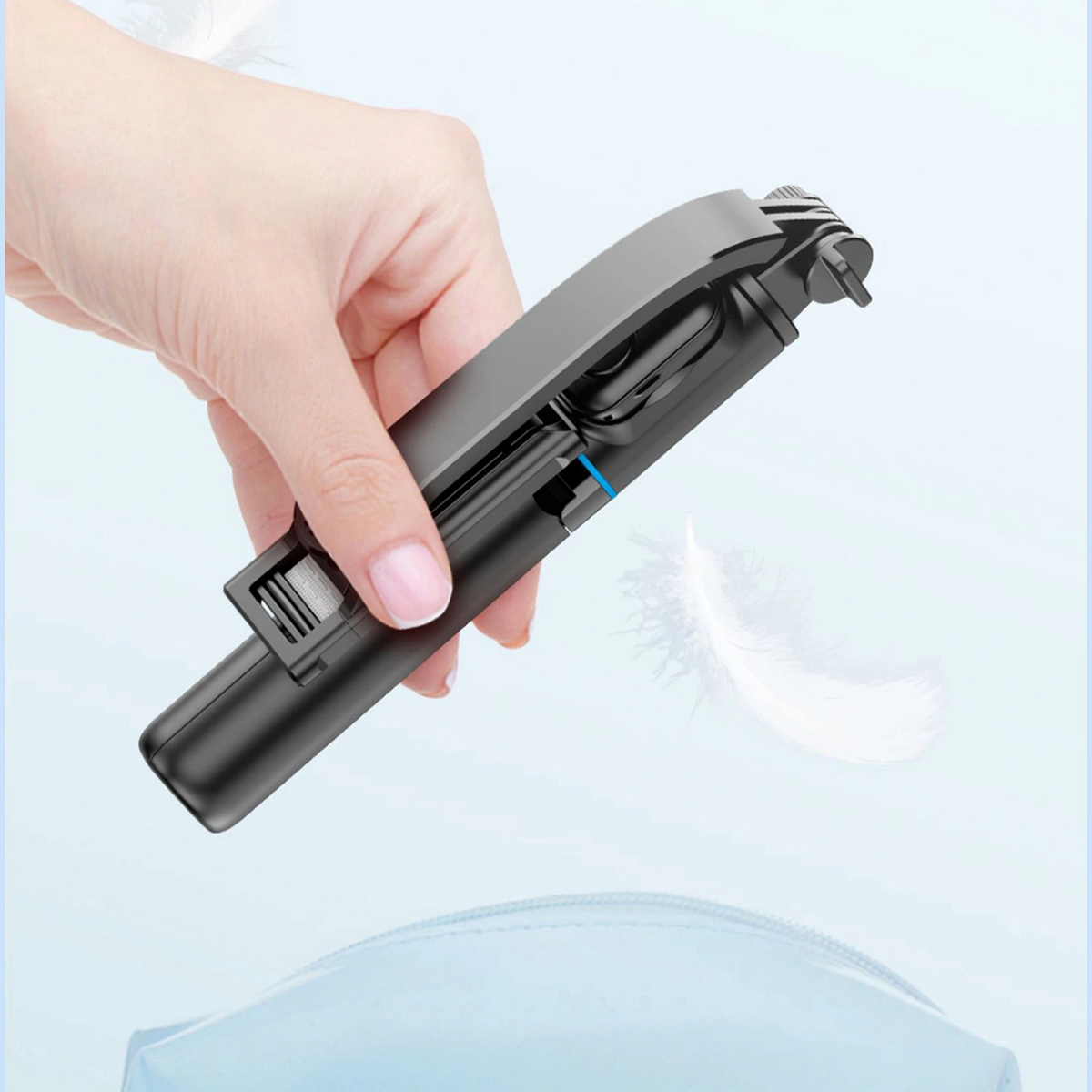 Selfie Stick Bluetooth Dudao F18S 4in1, Univerzalni, Crni