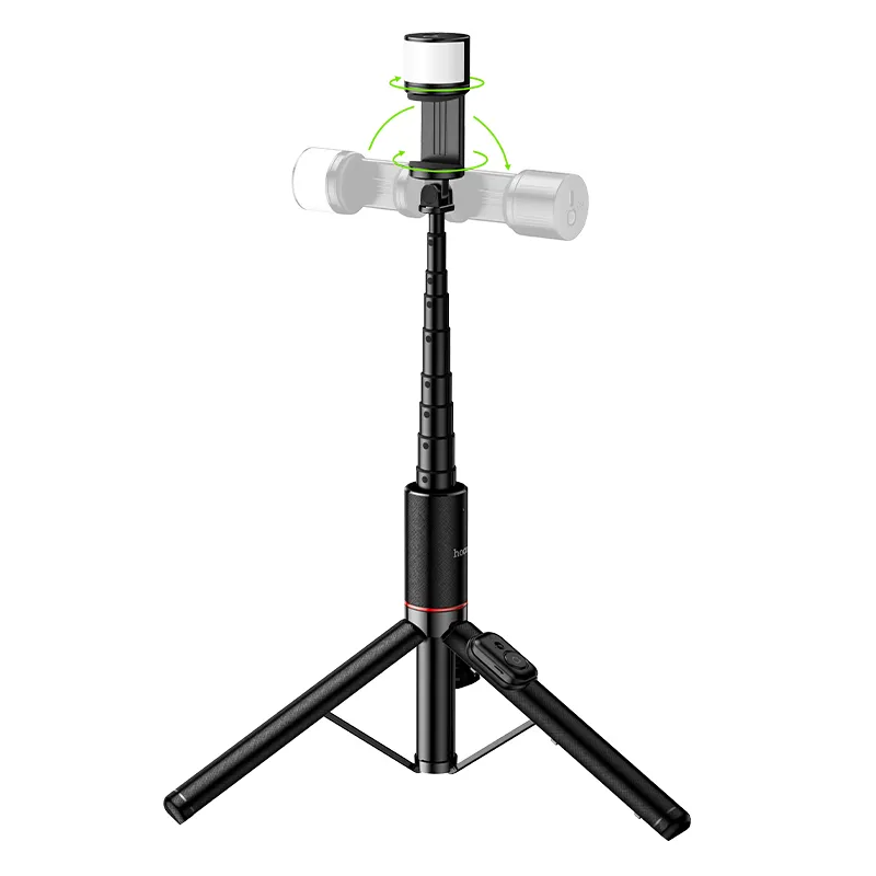 Selfie Stick Bluetooth HOCO K34, 4.5inch - 7inch, Crna