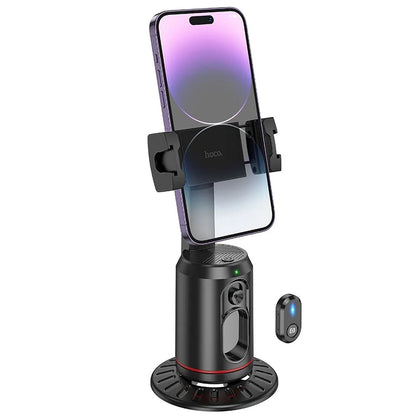 Podrška HOCO K23 Face Tracking 360, Univerzalna, Crna