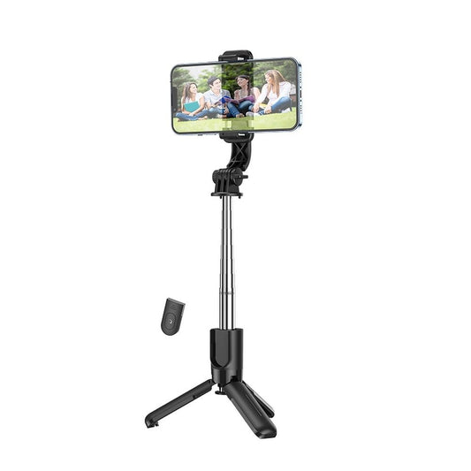 Selfie Stick Bluetooth HOCO K17, Univerzalan, Crni