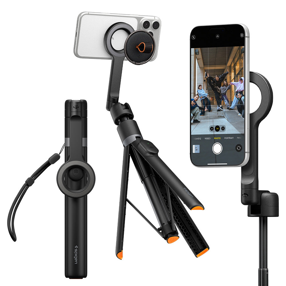 Bluetooth selfie štap Spigen S582W, univerzalan, crni AMP11372