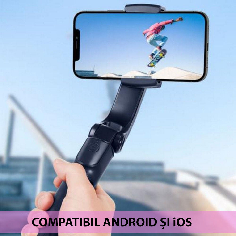 Gimbal Stabilizator Spigen S610W Gimbal, Univerzalan, Crni