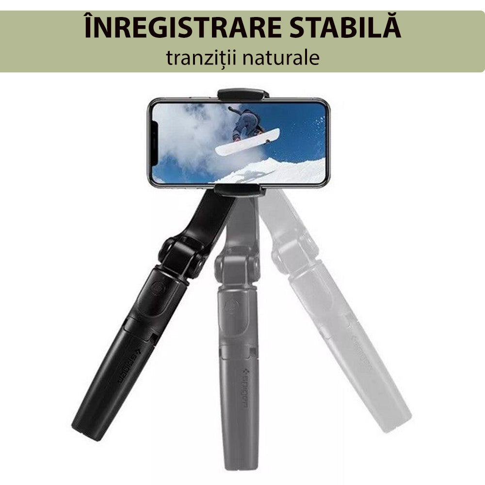 Gimbal Stabilizator Spigen S610W Gimbal, Univerzalan, Crni