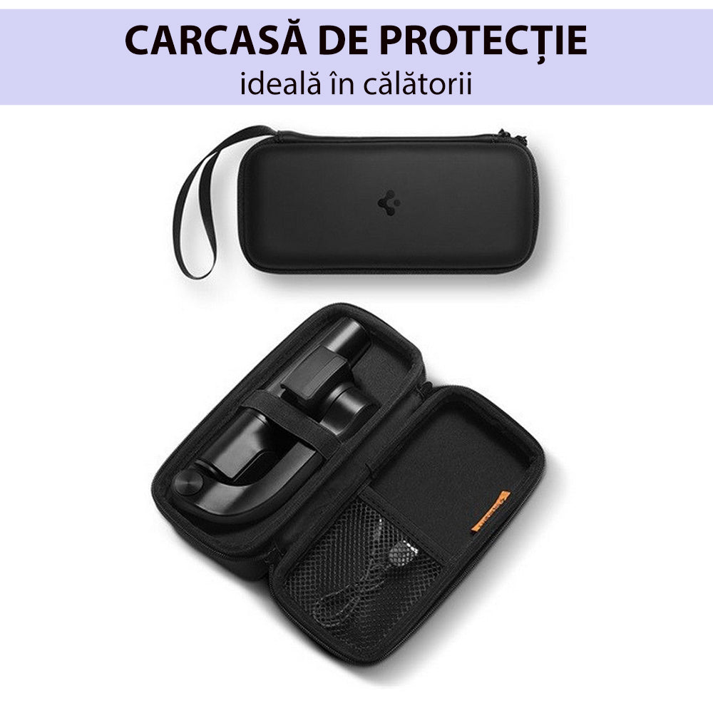 Gimbal Stabilizator Spigen S610W Gimbal, Univerzalan, Crni