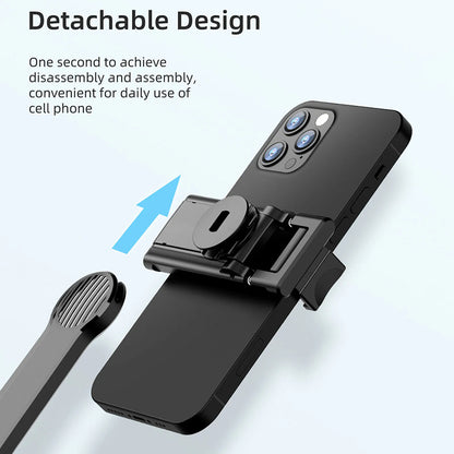 Selfie Stick Bluetooth Techsuit C01, Univerzalan, Crni