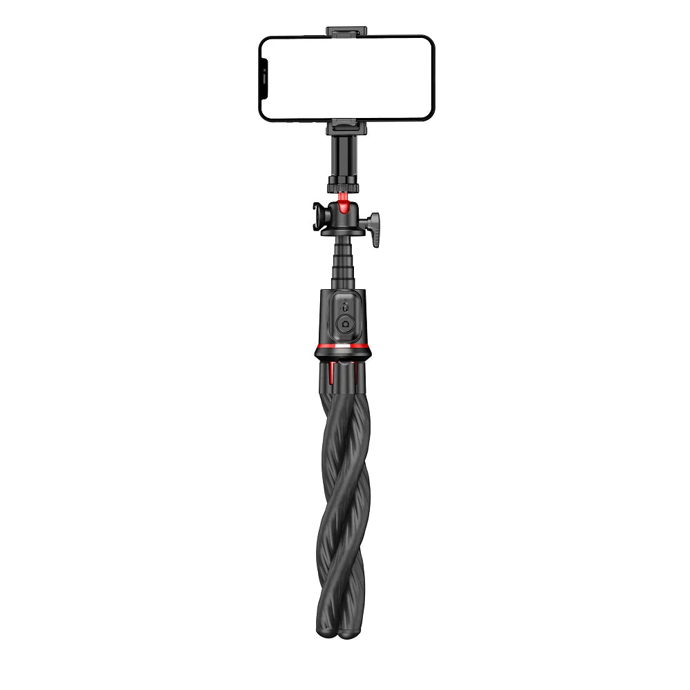 Selfie Stick Bluetooth Techsuit C03, Univerzalan, Crni