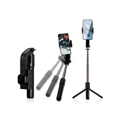 Selfie Stick Bluetooth Techsuit C06, Univerzalan, Crni