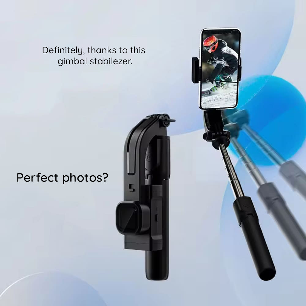 Selfie Stick Bluetooth Techsuit C06, Univerzalan, Crni