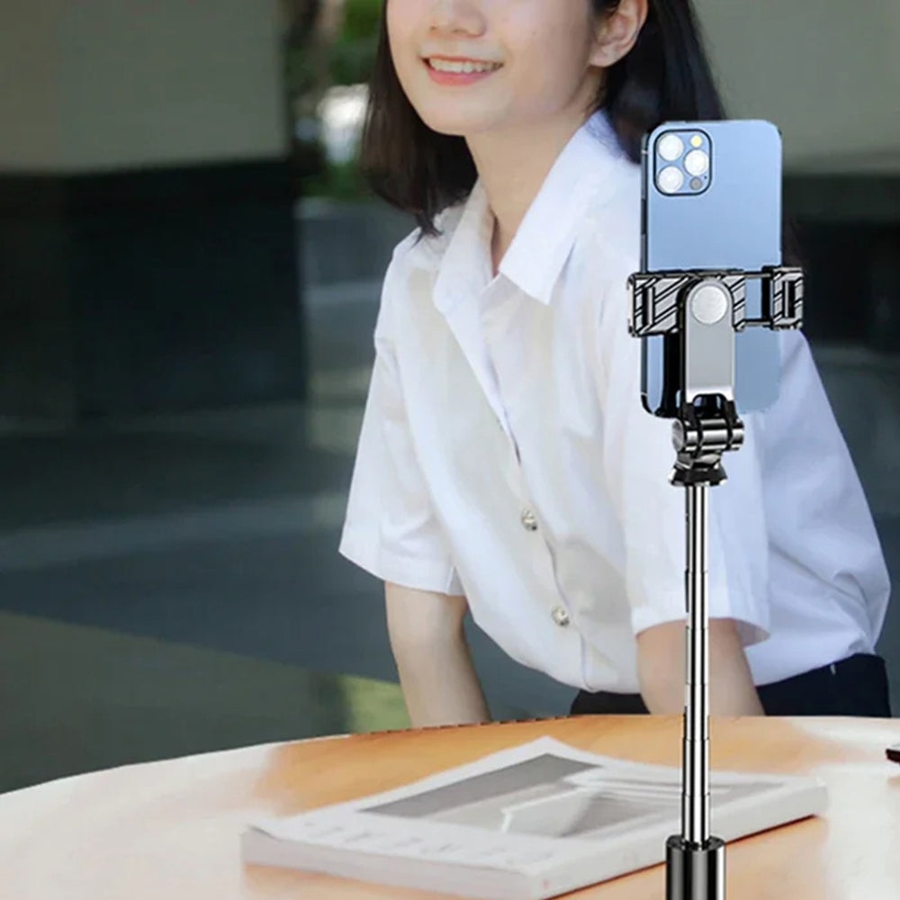 Selfie Stick Bluetooth Techsuit K03, Univerzalan, Crni