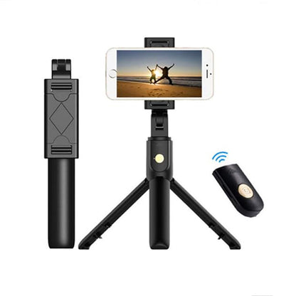 Selfie Stick Bluetooth Techsuit K07, Univerzalan, Crni
