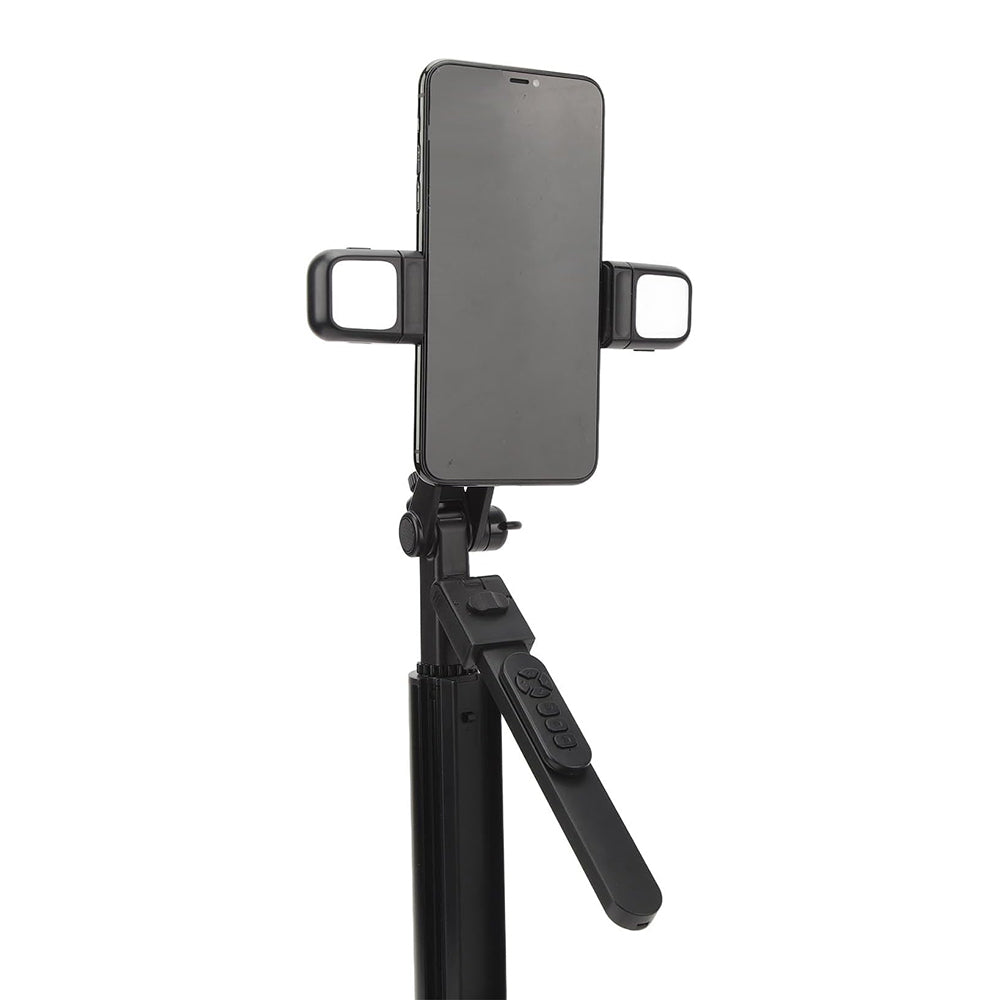 Selfie Stick Bluetooth Techsuit K30S, Univerzalan, Crni