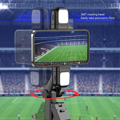 Selfie Stick Bluetooth Techsuit K30S, Univerzalan, Crni