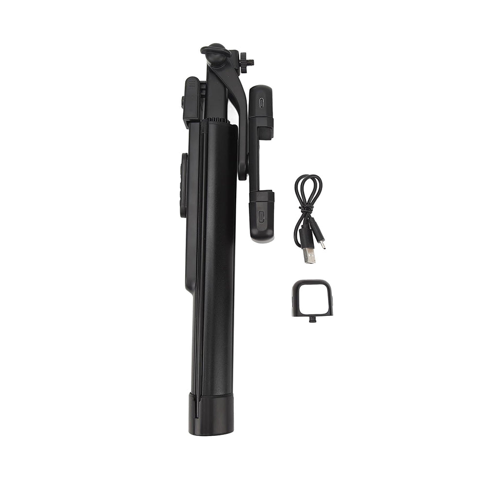 Selfie Stick Bluetooth Techsuit K30S, Univerzalan, Crni
