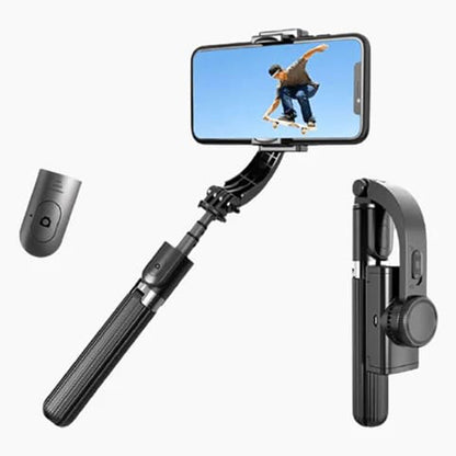 Selfie Stick Bluetooth Techsuit L08, Univerzalan, Crni