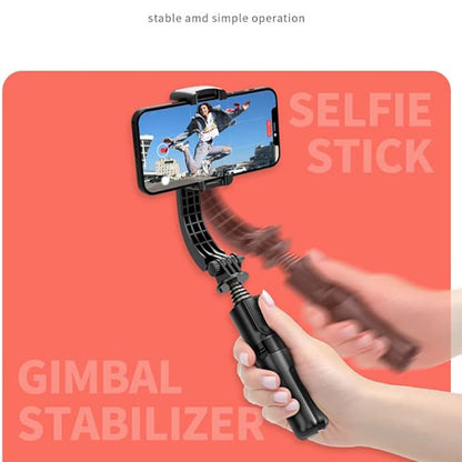 Selfie Stick Bluetooth Techsuit L08Mini, Univerzalan, Crni