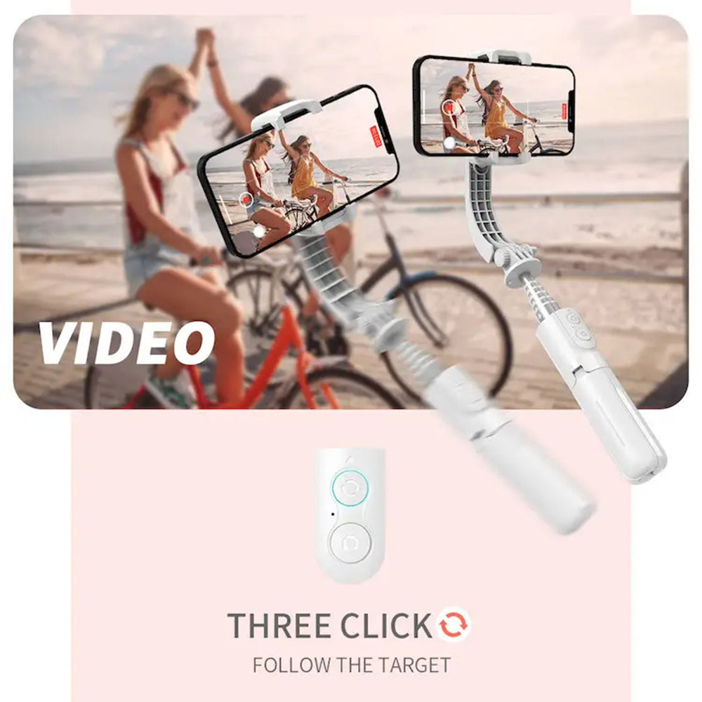 Selfie Stick Bluetooth Techsuit L08Mini, Univerzalan, Crni