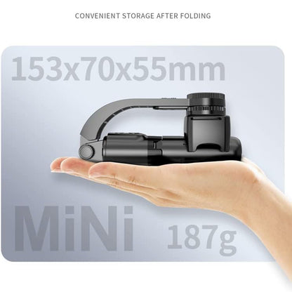 Selfie Stick Bluetooth Techsuit L08Mini, Univerzalan, Crni