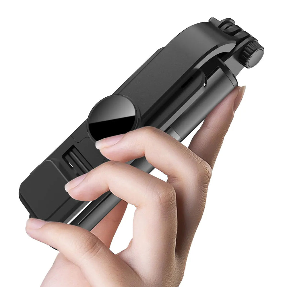 Selfie Stick Bluetooth Techsuit L10s, Univerzalan, Crni