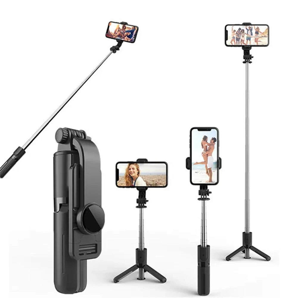 Selfie Stick Bluetooth Techsuit L11, Univerzalan, Crni