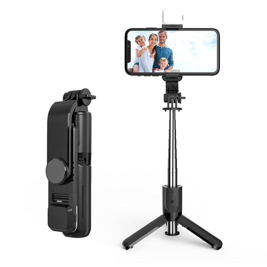 Selfie Stick Bluetooth Techsuit L11s, Univerzalan, Crni