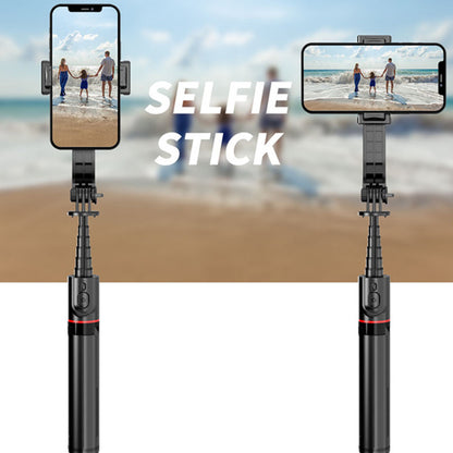 Selfie Stick Bluetooth Techsuit L12, Univerzalan, Crni