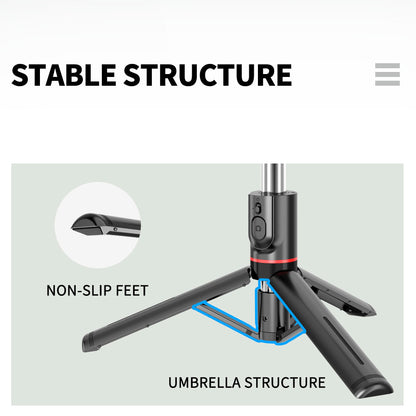 Selfie Stick Bluetooth Techsuit L13, Univerzalan, Crni