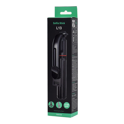 Selfie Stick Bluetooth Techsuit L13, Univerzalan, Crni