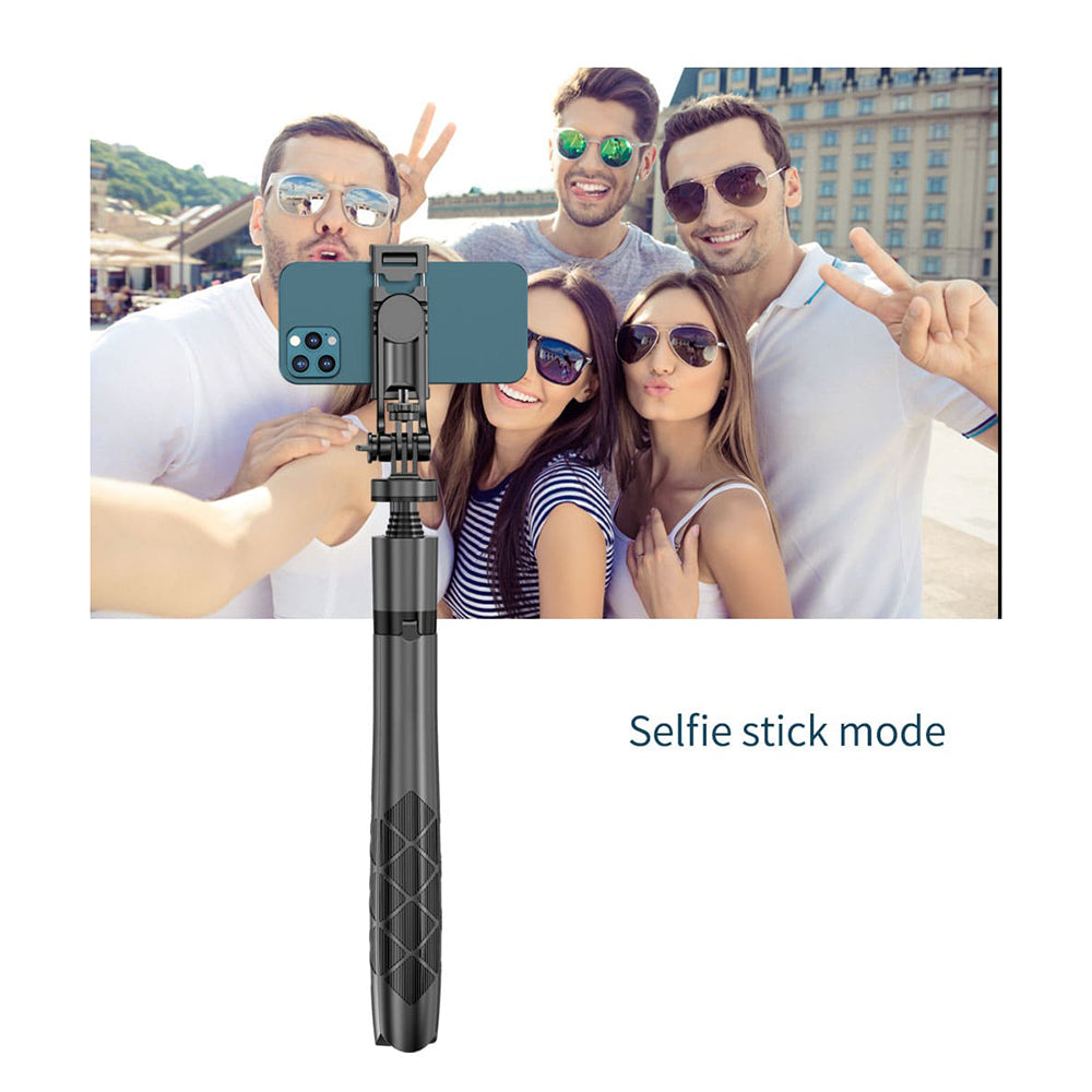 Selfie Stick Bluetooth Techsuit L16, Univerzalan, Crni