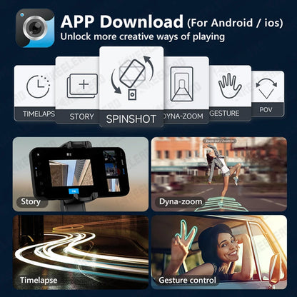 Selfie Stick Bluetooth Techsuit L18sMini, Univerzalan, Crni