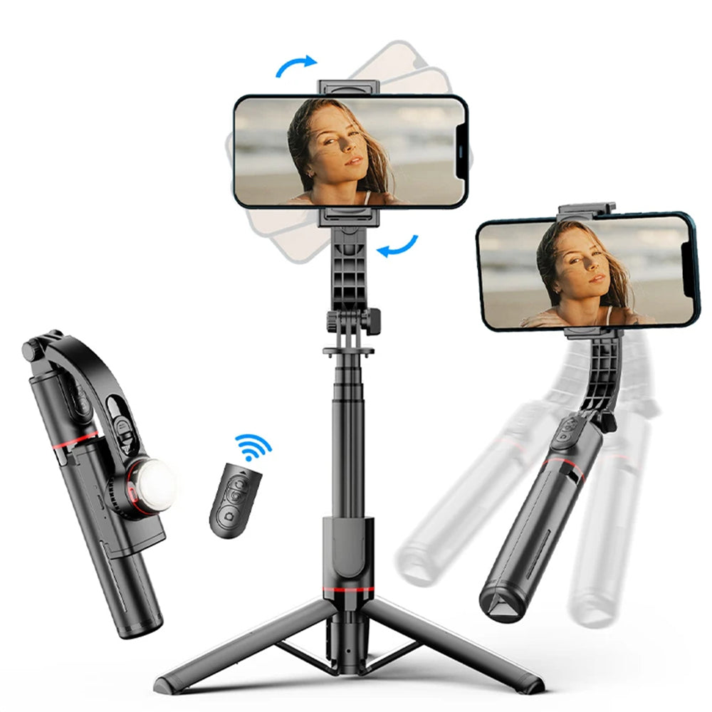 Selfie Stick Bluetooth Techsuit L19s, Univerzalan, Crni