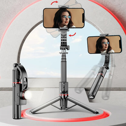 Selfie Stick Bluetooth Techsuit L19s, Univerzalan, Crni