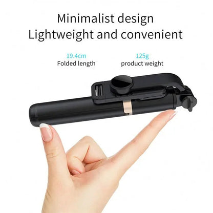 Selfie Stick Bluetooth Techsuit Q03, Univerzalan, Crni