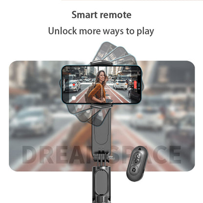 Selfie Stick Bluetooth Techsuit Q09, Univerzalan, Crni