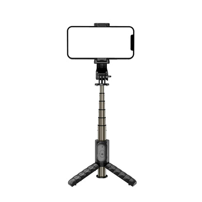 Selfie Stick Bluetooth Techsuit Q10, Univerzalan, Crni