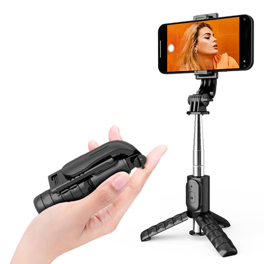Selfie Stick Bluetooth Techsuit Q11, Univerzalan, Crni