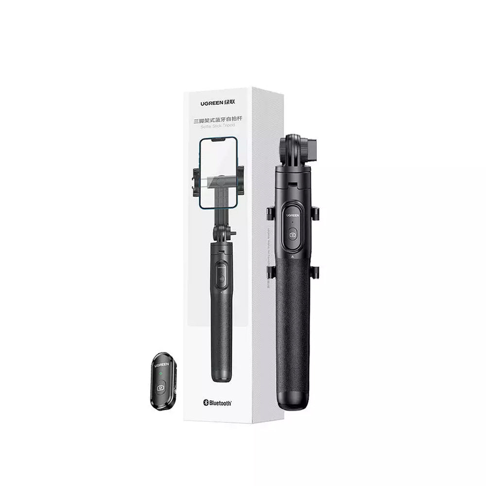 Selfie Stick Bluetooth UGREEN LP586, Univerzalan, Crni