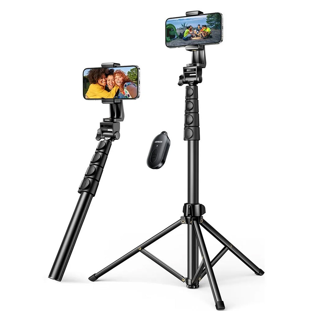 Selfie Stick Bluetooth UGREEN LP680, Univerzalan, Crna